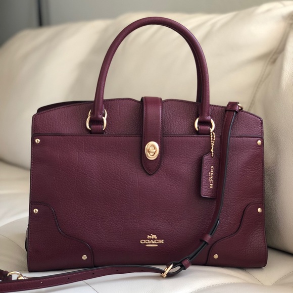 coach mercer satchel